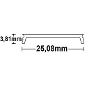 ISOLED tilbehør Wireophæng SURF24(FLAT) / DIVE24(FLAT), hvid 200cm