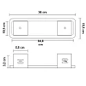 ISOLED Monteringsramme, hvid