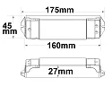 ISOLED controller, hvid mat