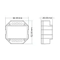 ISOLED controller Sys-Pro, hvid mat