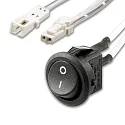 skift MiniAMP 2-polet, hvid