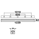 ISOLED Lysbøjle IP20, hvid 