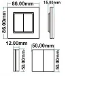 ISOLED Kontrol af lysdæmper Sys-Pro, hvid