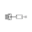 ISOLED touch dimmer MiniAMP, white matt