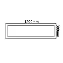 ISOLED monteringsramme, hvid