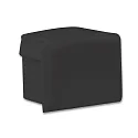 Accessory for profile PURE12S - endcap (1 pc.), EC77B, black, closed