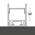 ISOLED monteringsprofil HIDE SINGLE