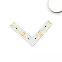 corner connector LINEAR10 FLEX - 0.8W 24V CRI940 with lighting, white