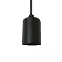 ISOLED socket E27 / 160CM OPEN CABLE, black
