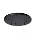 baldakin INFINITY ROUND BLACK 5 5-fold, rund, uden lampefatning, sort