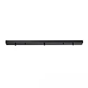 baldakin INFINITY LONG BLACK 3 3-fold, lang, uden lampefatning, sort
