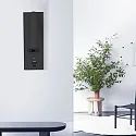 ISOLED Læselampe LED USB A+C 3-STEP med afbryder, justerbar, med USB-opladningsfunktion IP42, sort dæmpbar