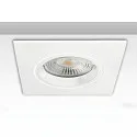 mounting frame GU10/MR16 square, with lamp socket, white