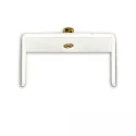 3-phase track ceiling clamp CLASSIC RECESSED built-in version, white