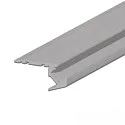 Profil til trappestød STAIRS12, aluminium anodiseret