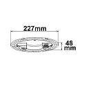 ISOLED LED modul EXCHANGE MODULE CCT DIM - Ø 22.7CM rund, med afbryder, CCT Switch