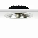 ISOLED Downlight REFLEKTOR 18W COLORSWITCH CCT Switch, UGR < 19, gå tilbage IP44, hvid dæmpbar