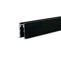 monteringsskinne TRACK48 RECESSED 4-polet, magnetisk montering, sort