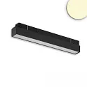 Skinne spot LINEAR LINE+ 30CM - TRACK48 stiv, omskiftelig, magnetisk montering IP20, sort 