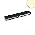 Skinne spot TRACK48 WALLWASHER ON-OFF 22CM ASYM 100° stiv, asymmetrisk, omskiftelig IP20, sort mat 