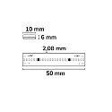 Fuldt silikoniseret LED-strip HT930 COB / HIGH TEMPERATURE 100°C 2-polet hvid