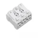 stik kontakt 2X3-POLE, 0.5-2.5MM², MAX. 450V/16A 2-fold, 2-polet
