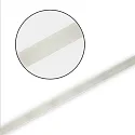 ISOLED fully siliconised LED strip NEON930 TWIST+BEND B16H16 2-pole