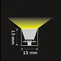 ISOLED Fuldt silikoniseret LED-strip NEONPRO935 CUSTOM B13H13 2-polet