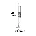 ISOLED 3-faset flex stik SURFACE (DALI) DALI styrbar