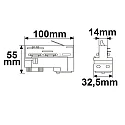 3-phase adapter SURFACE (DALI) DALI controllable, universal