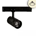 3-faset spot 8W - 20°-55° DIM svingbar, 2-polet, fokuserbar IP20, sort dæmpbar