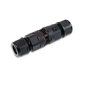 Kabelforbindelse IP68, 6.5-11MM / 0.75-2.5MM², 250V 16A 3-polet, sort