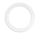adapter INNER Ø 20.1CM / OUTER Ø 28.7CM rund, med bladfjedre, perforeret, hvid