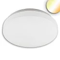 ceiling luminaire DN410 COLORSWITCH CCT Switch, switchable, multipower IP64, white 