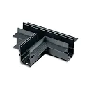 T-forbindelse HORIZONTAL- TRACK48 DRYWALL isoleret, mekanisk, vandret, sort