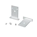 Endkappe TRACK48 RECESSED sæt med 2, hvid