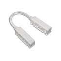 flex stik TRACK48 - FLEXIBLE 180° DALI styrbar, 4-polet, justerbar, universal, hvid