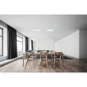 ISOLED surface / recessed luminaire FLEX PRO 235X235 CCT Switch, adjustable IP44, white dimmable