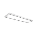skinne TRACK48 H50 / 32 X 150CM (EMTPTY FRAME) firkantet, uden indsatser, hvid
