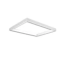 skinne TRACK48 H50 / 59.2 X 89.2CM (EMTPTY FRAME) firkantet, uden indsatser, hvid