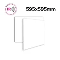 Infrarødt panel BEST STANDARD 59.5 X 59.5CM uden ramme, hvid
