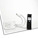 ISOLED LED panel ECO BACKLIGHT LINE 625 sæt med 6, dæmpbar 36W 4350lm 4000K CRI 80-89