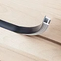 ISOLED tilbehør profil dæksel FLEX-COVER10 TWIST+BEND, opal, sort 2000cm