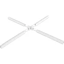 ISOLED X-stik LINKLINE50, hvid