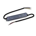 LED driver 24V DC / 100W ON-OFF ULTRAFLAT flad, med åbent kabel, omskiftelig, mørkegrå