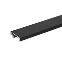 shelf edge profile FURNIT 10 SHELF, black