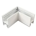 L-tilslutning HALON 1-fold, hvid
