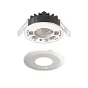 ISOLED Indbygget spotlys VARIO-68 med sensor IP65, nikkel 