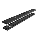ISOLED ceiling luminaire POWER SWITCH 120x12 IP42, black 