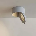 ISOLED overflade lampe SPHERE IP54, hvid dæmpbar